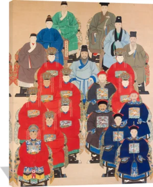 Twenty-one Ancestors with Spirit Tablet