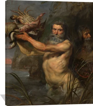 Two Tritons at the Feast of Acheloüs