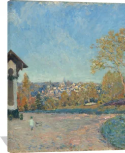 Artwork by Alfred Sisley