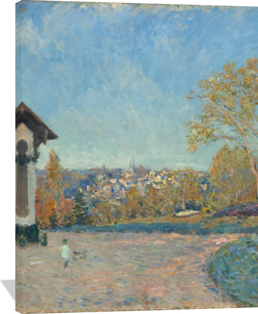 View of Marly-le-Roi from Coeur-Volant