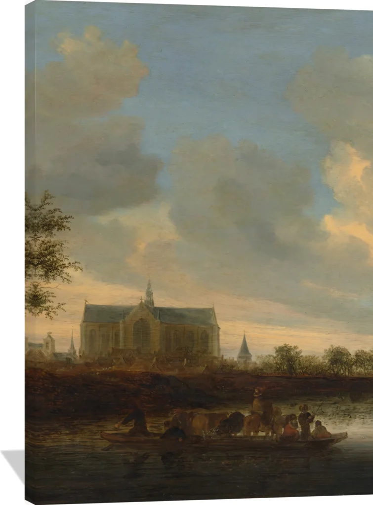 View of the Town of Alkmaar