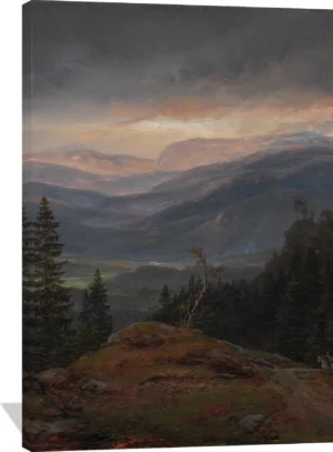 View over Hallingdal