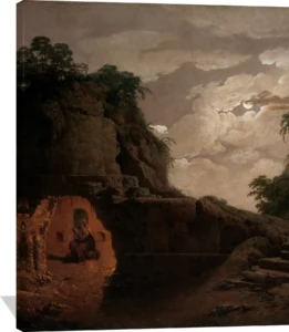 Artwork by Joseph Wright (Wright of Derby)