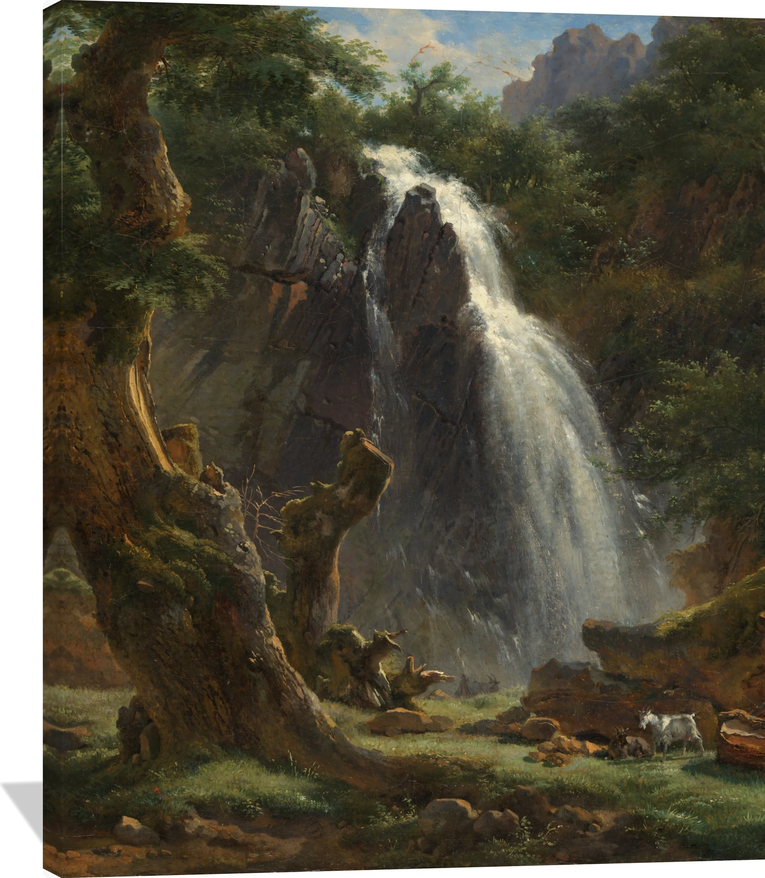 Waterfall at Mont-Dore