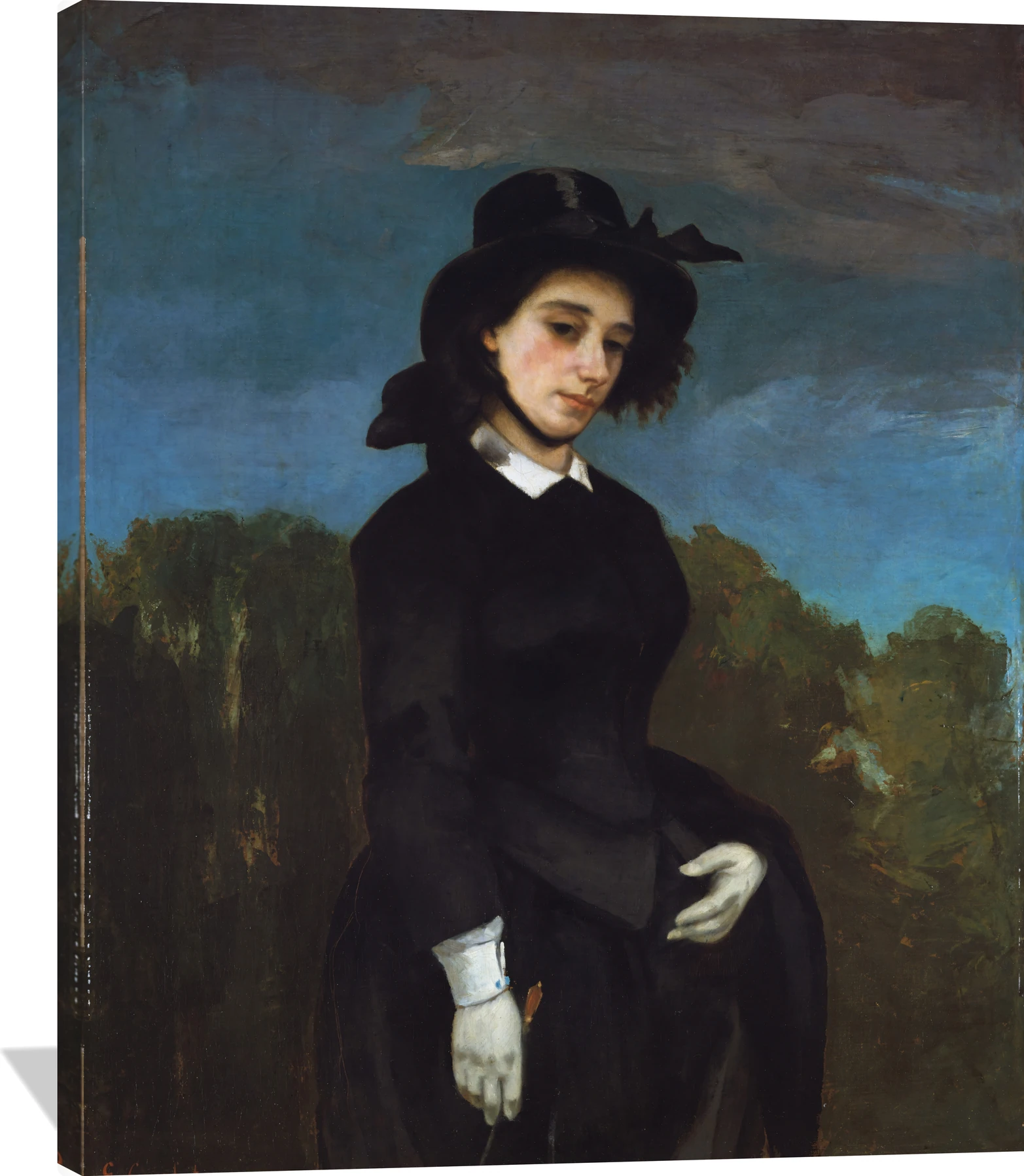 Woman in a Riding Habit (L'Amazone)