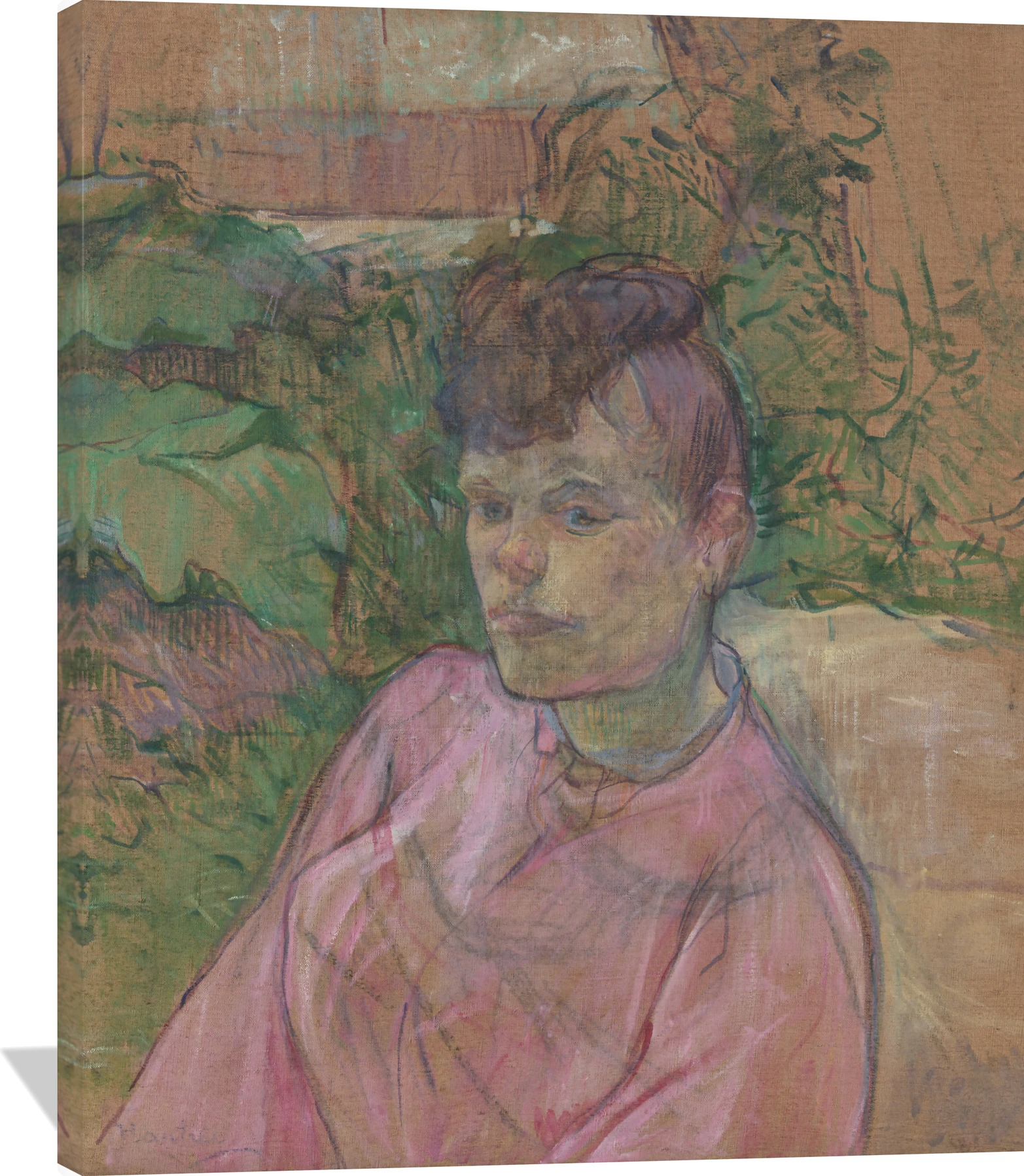 Woman in the Garden of Monsieur Forest