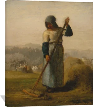 Woman with a Rake