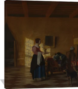 Artwork by Pieter de Hooch