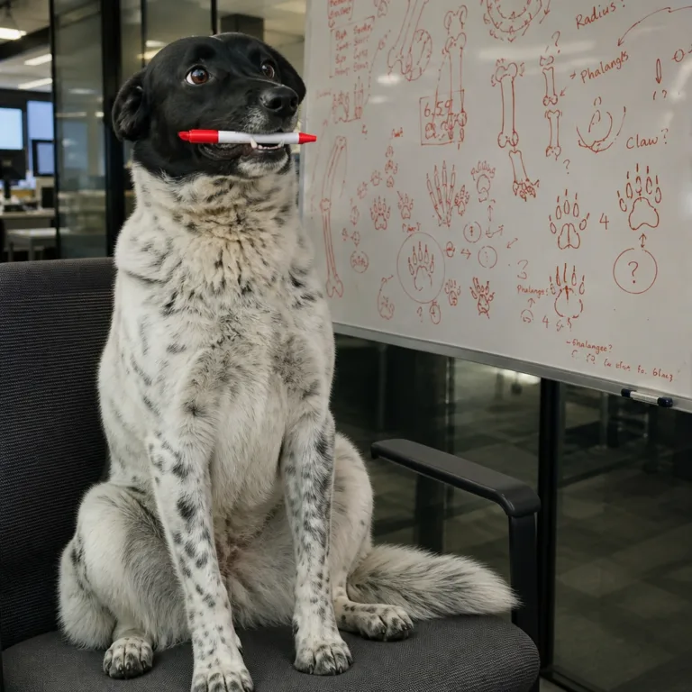 Corner Office custom pet portrait artwork