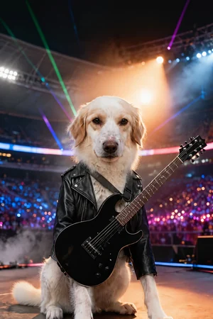 Headliner pet portrait style