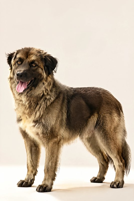The Best in Show look made with a big fluffy sable dog